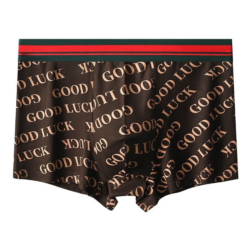 4 Pack Men’s Underwear Soft Boxer Briefs Breathable Comfortable Trunks
