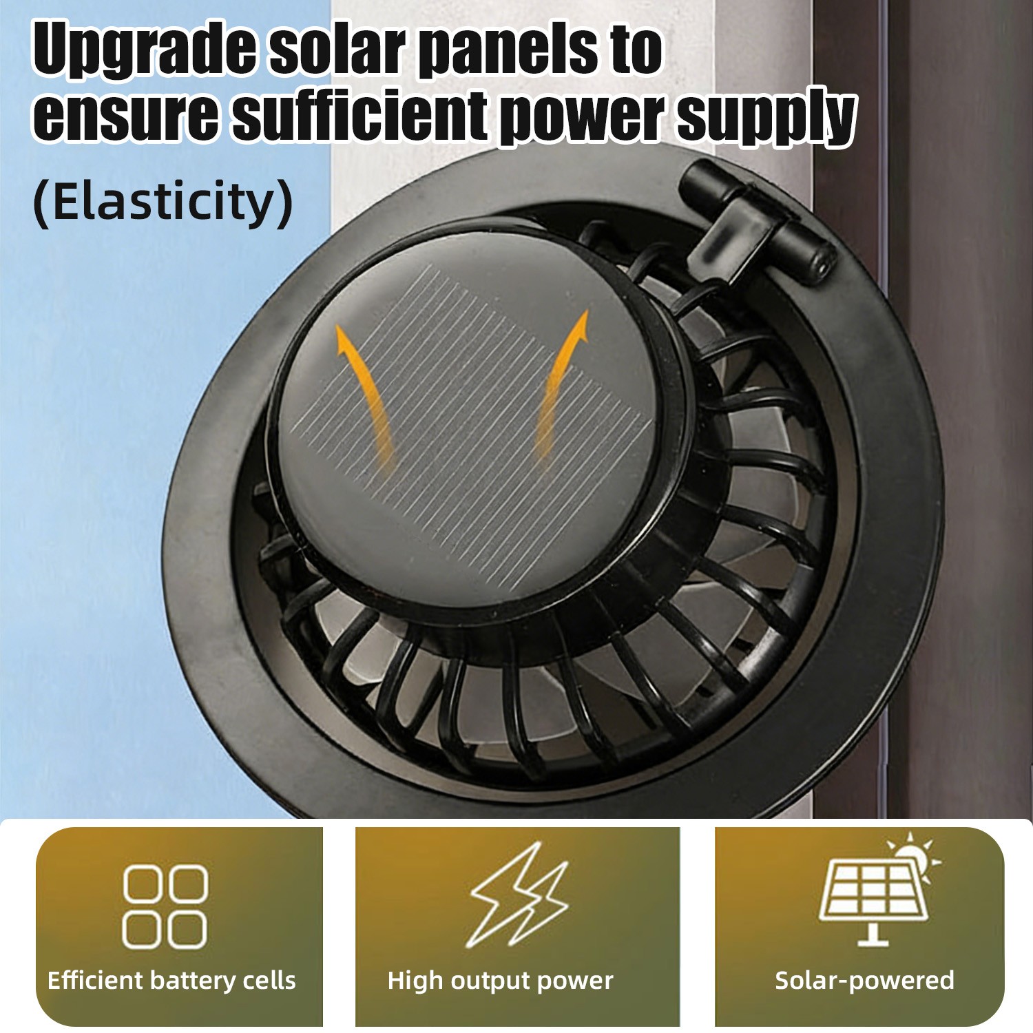Solar & USB Powered Fan Baseball Hat – 3-Speed Cooling Cap For Outdoor Sports US