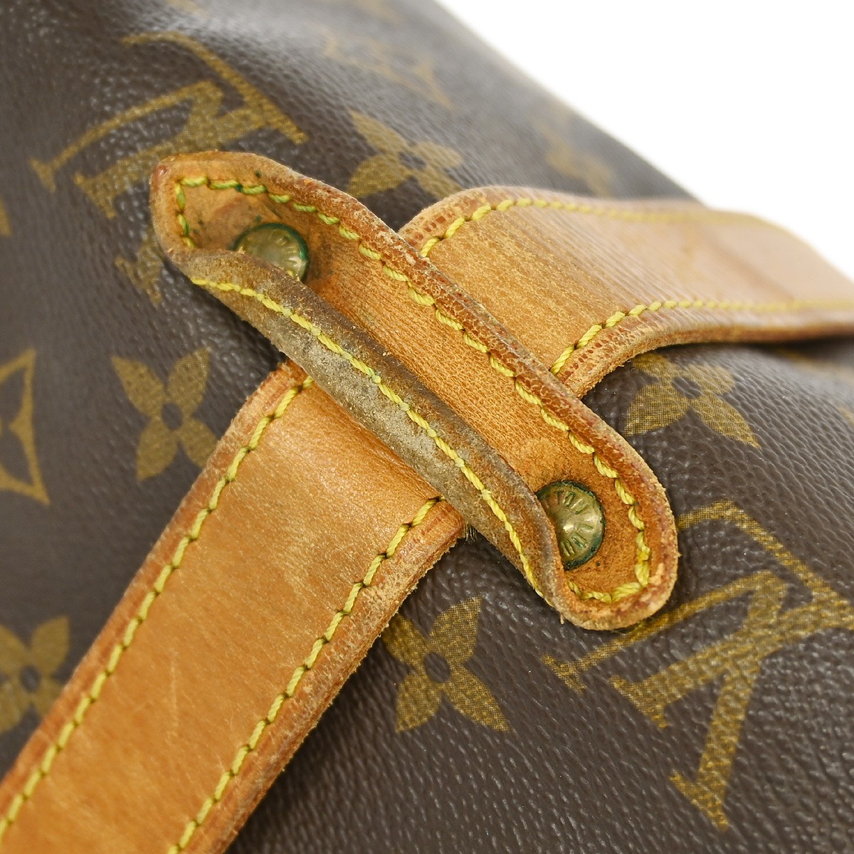 Best06 LOUIS VUITTON SAUMUR 35 SHOULDER BAG MONOGRAM M42254 8905VI RQ01933