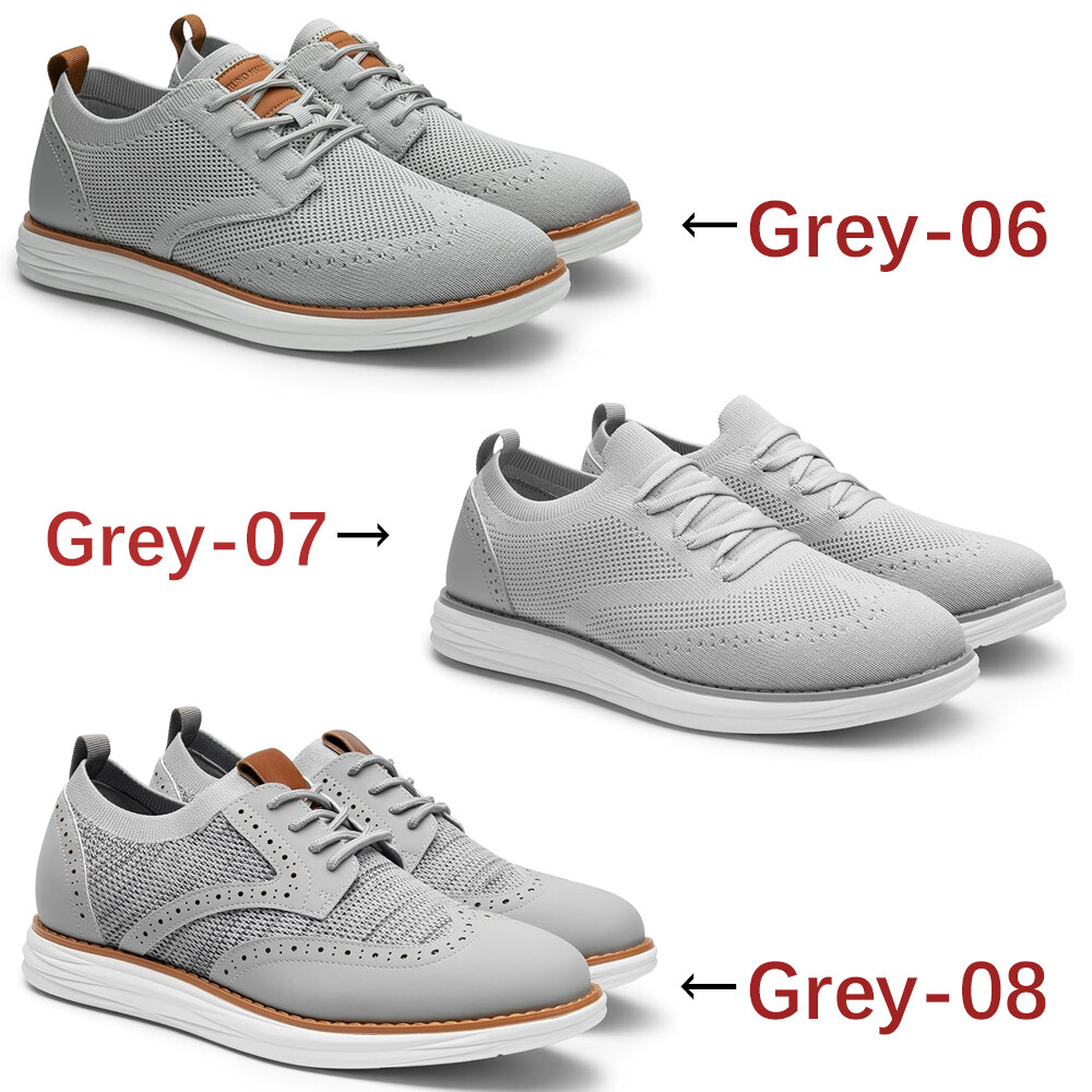 Bruno Marc Men’s Mesh Oxfords Sneakers Dress Lace-Up Lightweight Walking Shoes