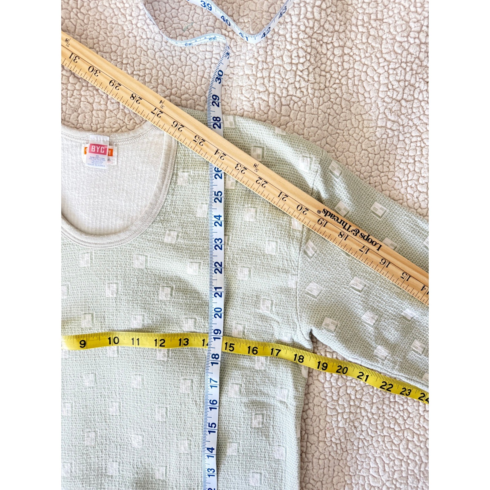 BYC Thermal Set 🌲 Cottagecore Heavy Weight Men’s M / Women’s L