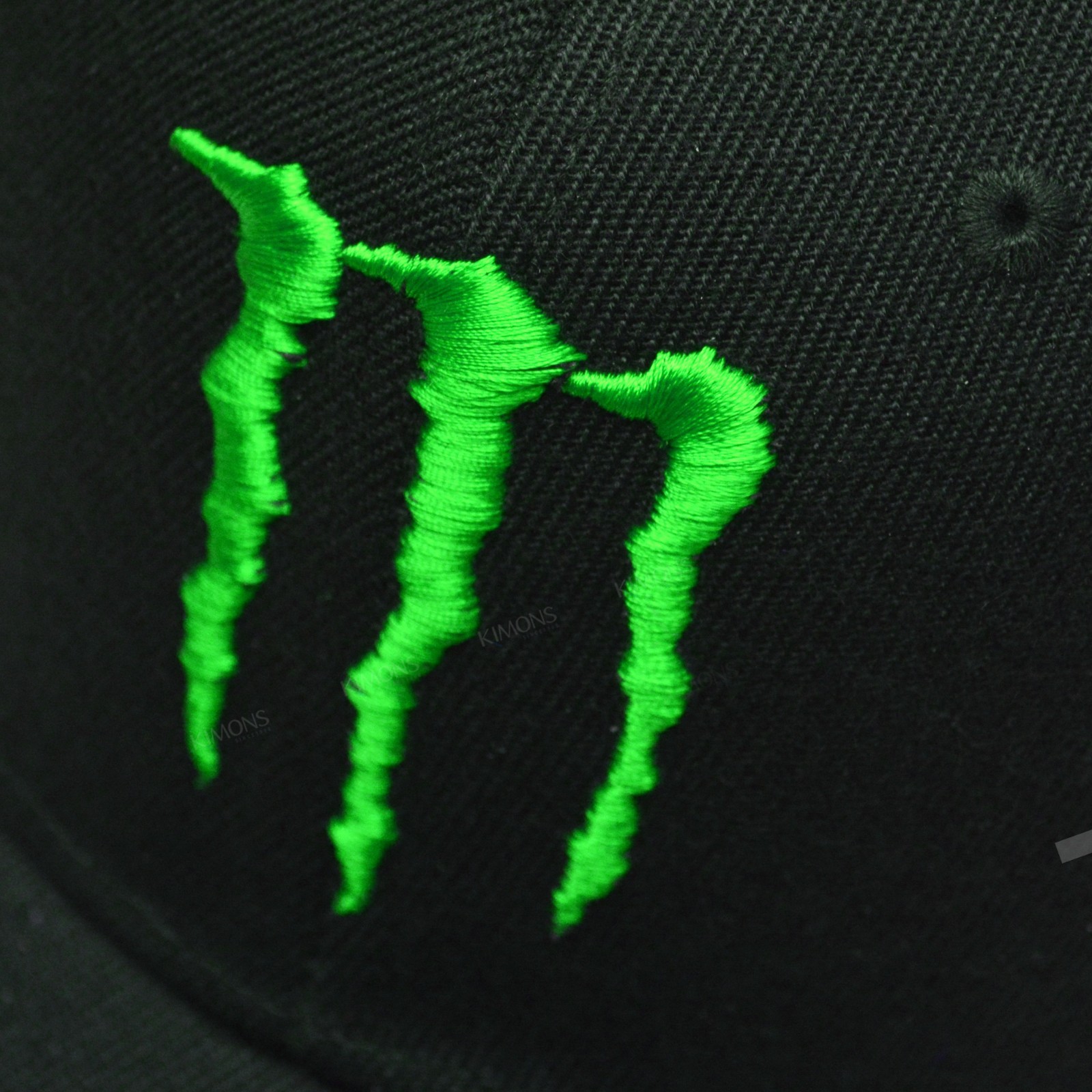 Energy Drink Embroidered Snapback Hat Monster Black Cap **Free Returns** LM / BK