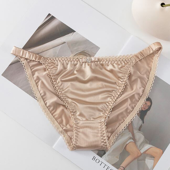 1/5 Pack Lot Womens Sexy Satin Panties Briefs Low Waist String Bikinis Lingeries