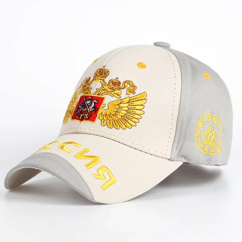 Russia Embroidery Baseball Cap Unisex Adjustable Outdoor Sports Hip Hop Sun Hat