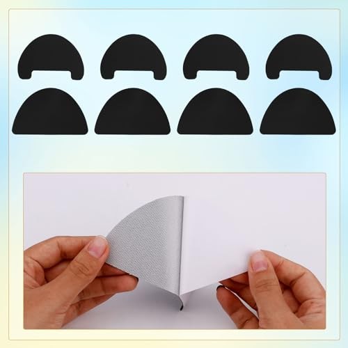 Gosknor 8pcs Shoe Heel Repair Patch, Self-Adhesive Shoe Hole Repair Patches