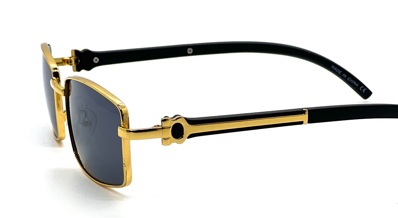 Sunglasses Men Rectangular Classy Fashion Trendy 80’s 90’s Casual Male Lentes