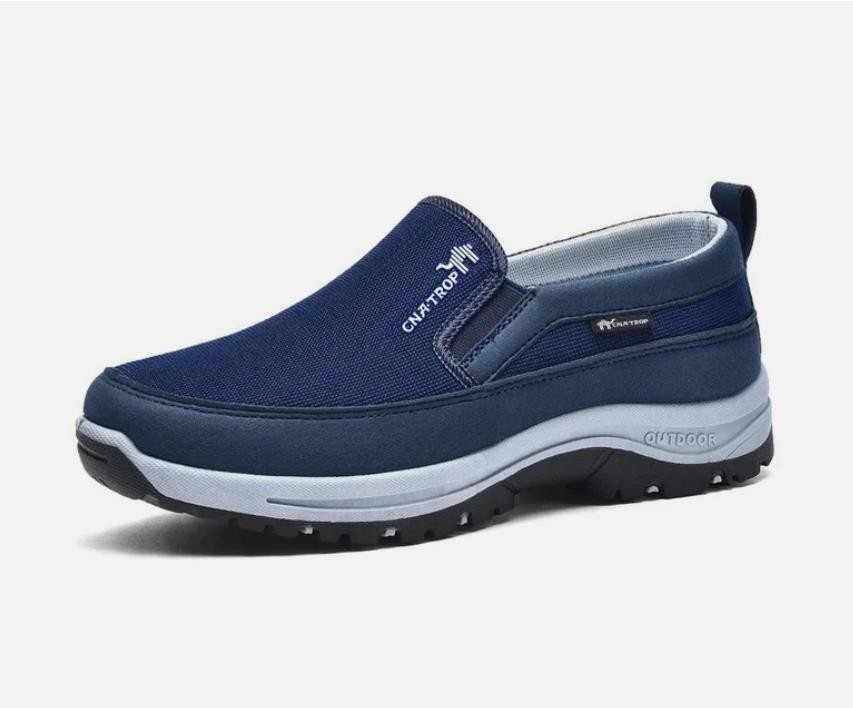 Comfort Breathable Orthopedic Travel Plimsolls, Cna Trop Shoes for Men Slip-on