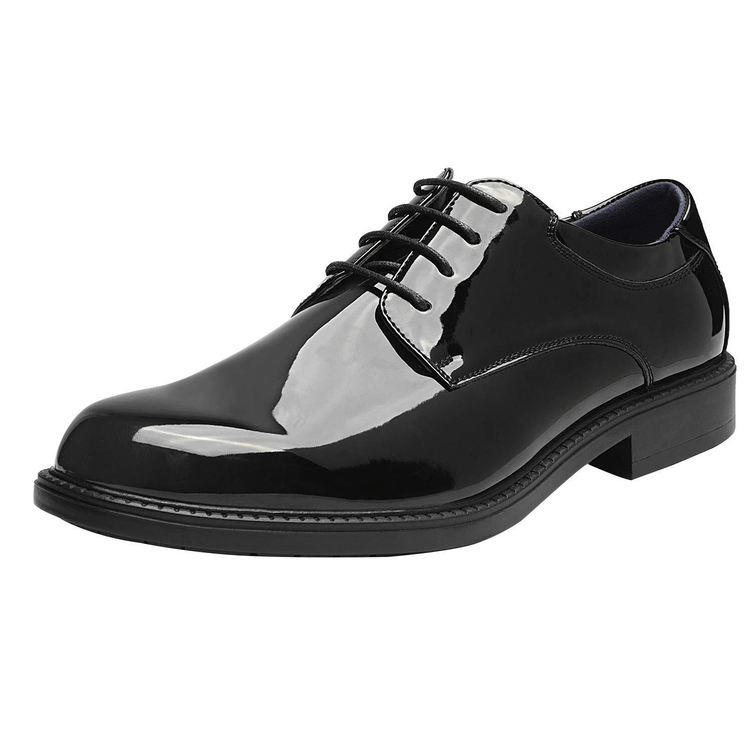 Men’s Dress Oxford Derby Shoes Classic Lace Up Formal Business Shoes Wide Size