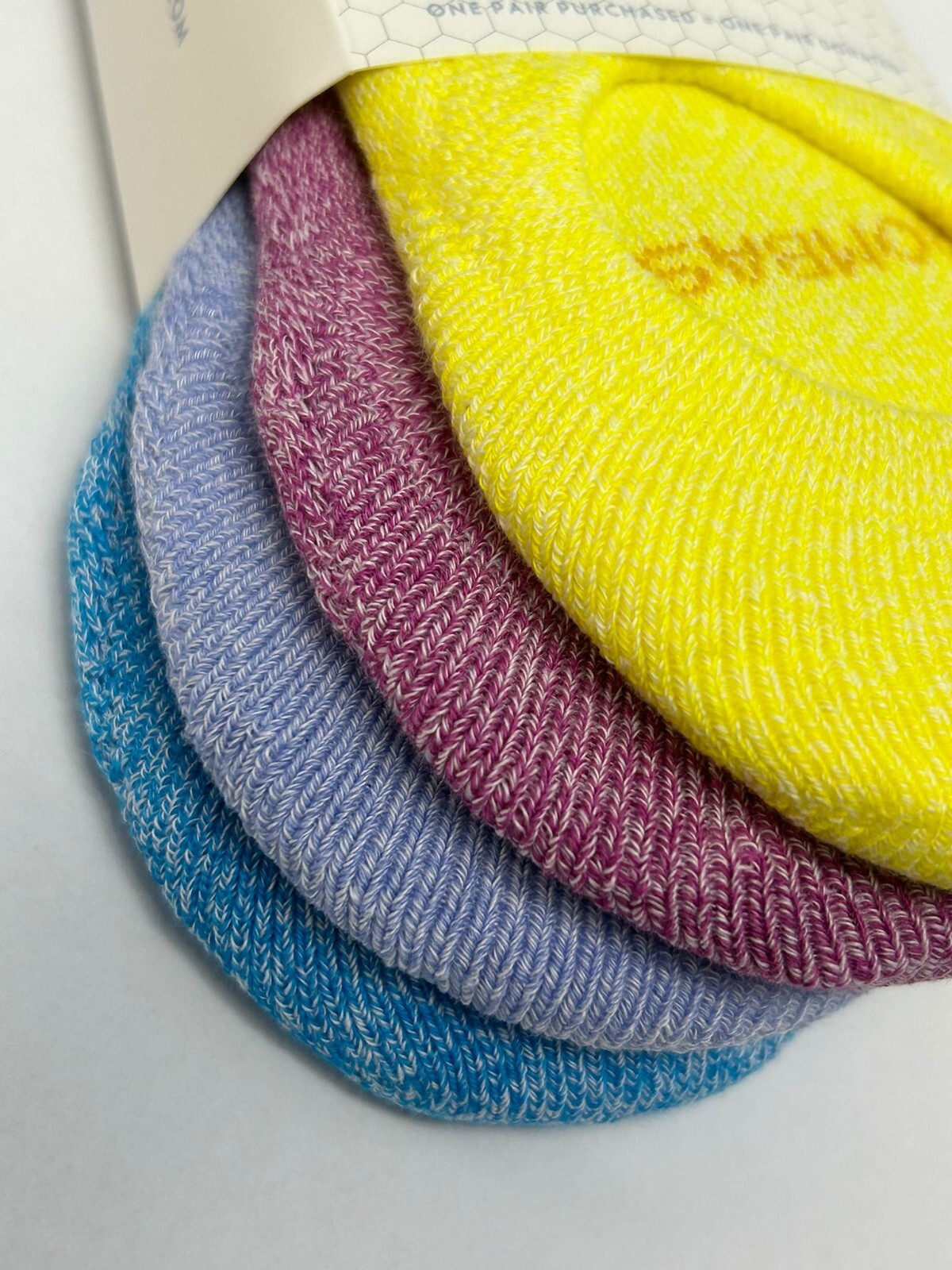 4 colored pairs BOMBAS Women’s Cushioned No Show Sock Size (Medium)