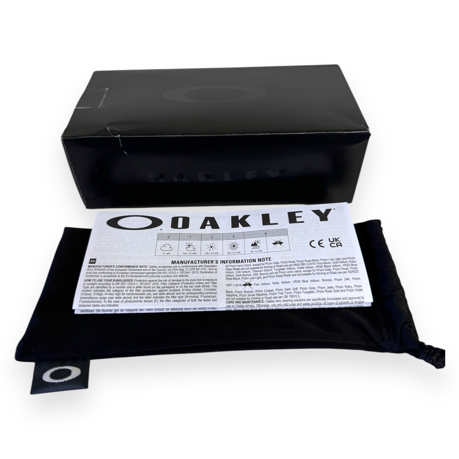 Oakley Gascan Sunglasses OO9014-03-473 Matte Black Gray Tinted with Pouch