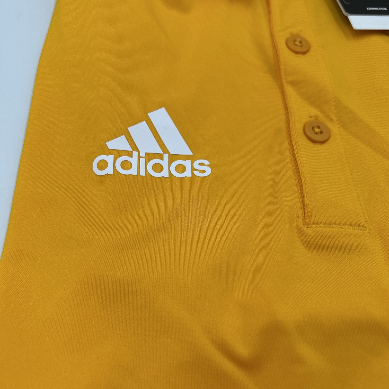 Adidas Primegreen Coord Polo GM2635 Gold Men’s Size XL NWT