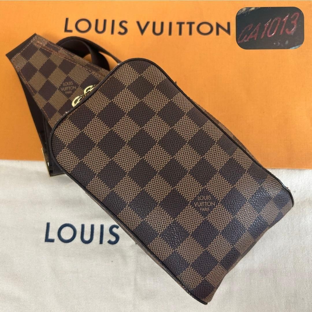 Louis Vuitton Damier Ebene Geronimos N51994 Crossbody Bag Shoulder bag LV Japan