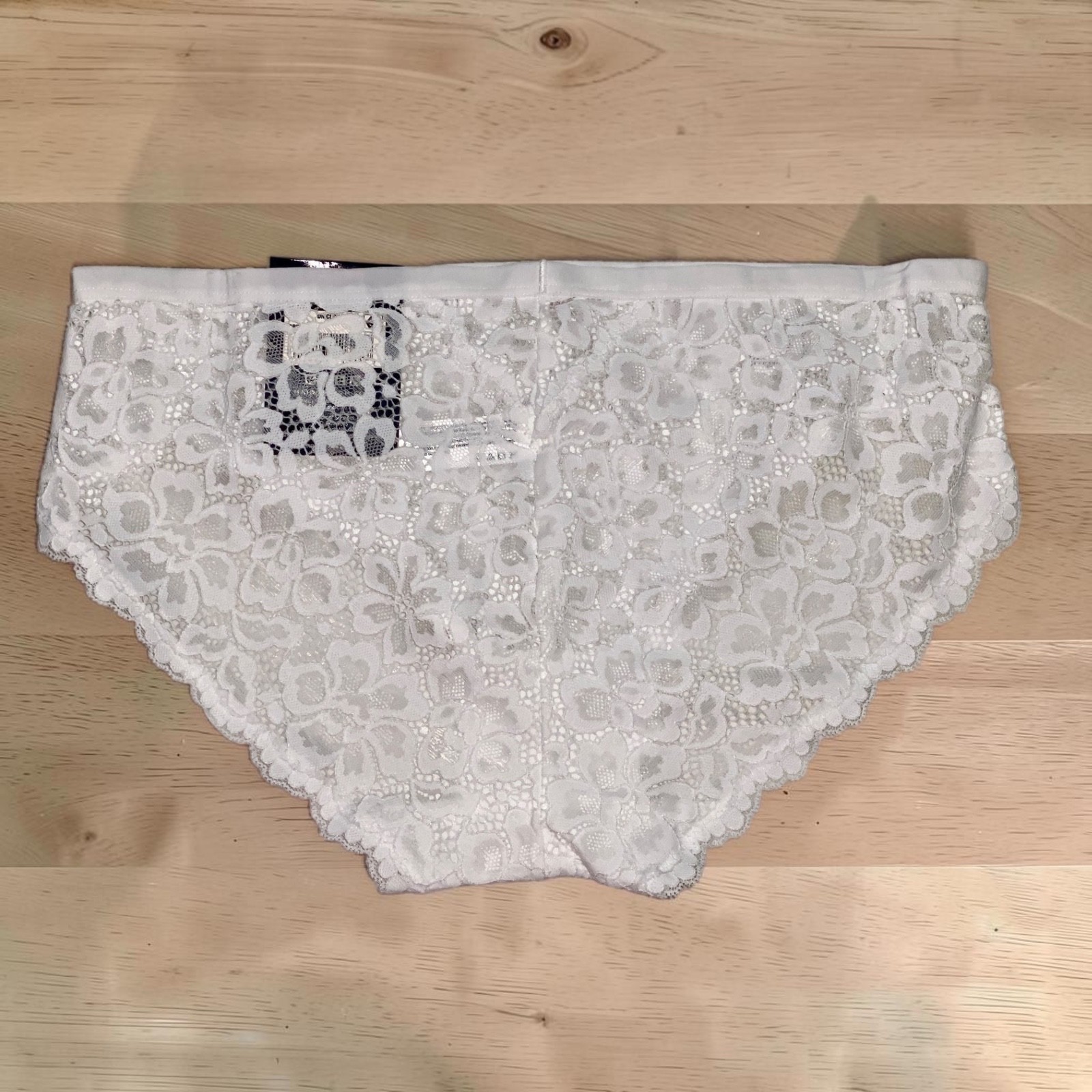 MAIDENFORM Luxurious Sexy Must Allover Lace White Bikini Womens Sz S M L XL 2XL