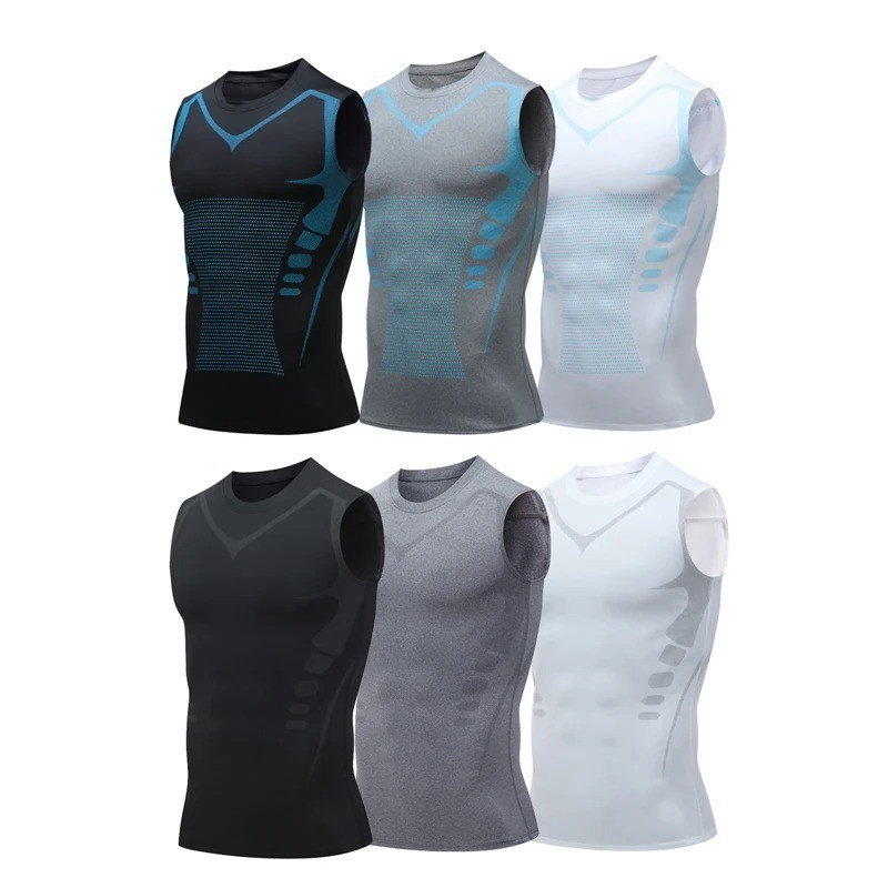 Evolv-Off Compression Shirt V-Boost 2026 New Version Ionic Shaping Sleeveless