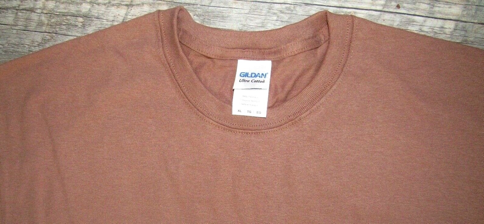 GILDAN Ultra Cotton Short Sleeve Tee Shirts Chestnut S-5XL NEW