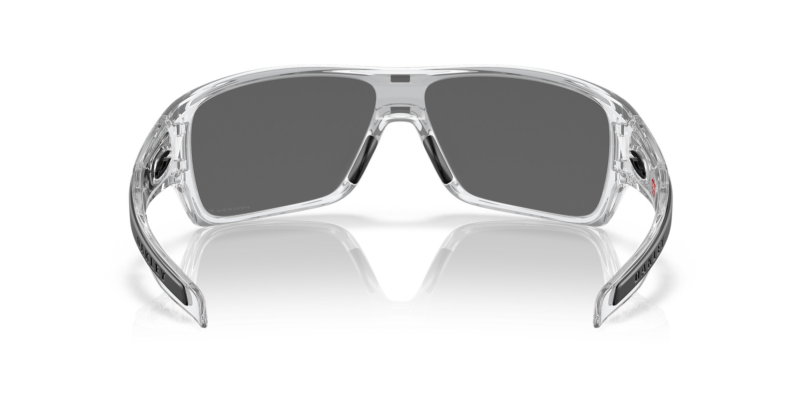 Oakley Turbine Rotor Polished Clear/Prizm Black Polarized Sunglasses OO9307-1632