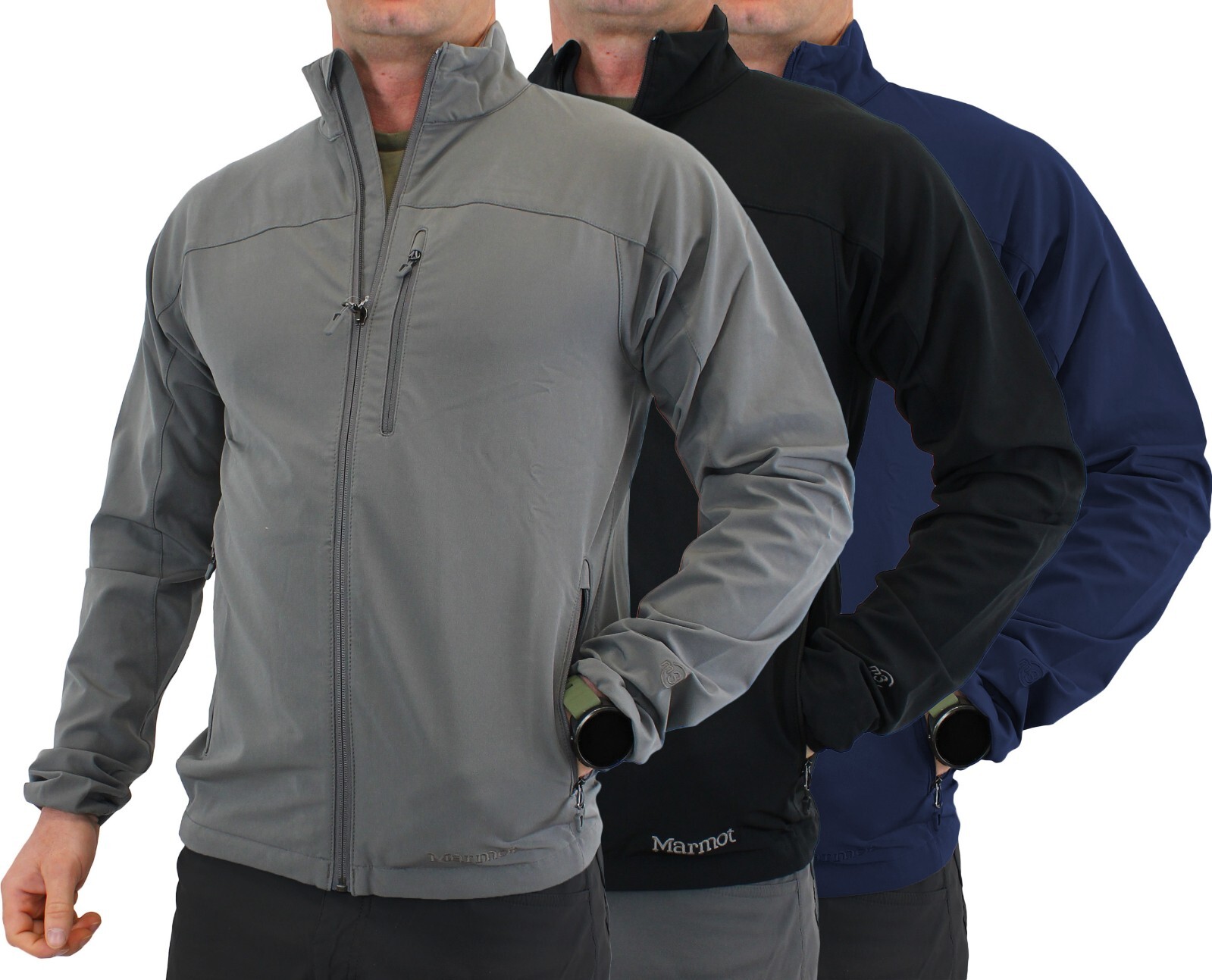 Men’s Marmot Tempo Jacket Breathable Water Resistant Windproof Soft-Shell $100