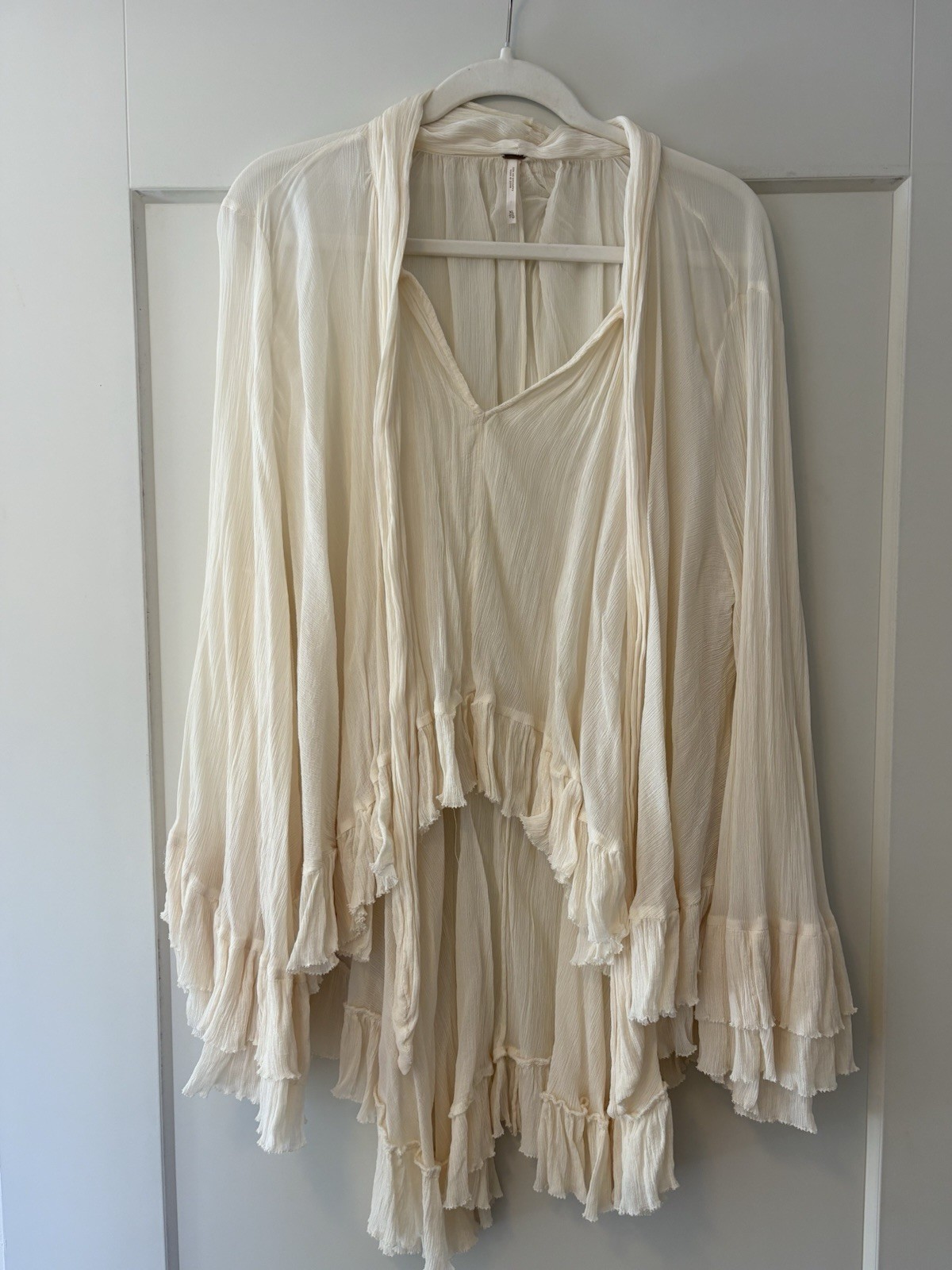 Free People Full Sleeve Frill Blouse Women’s