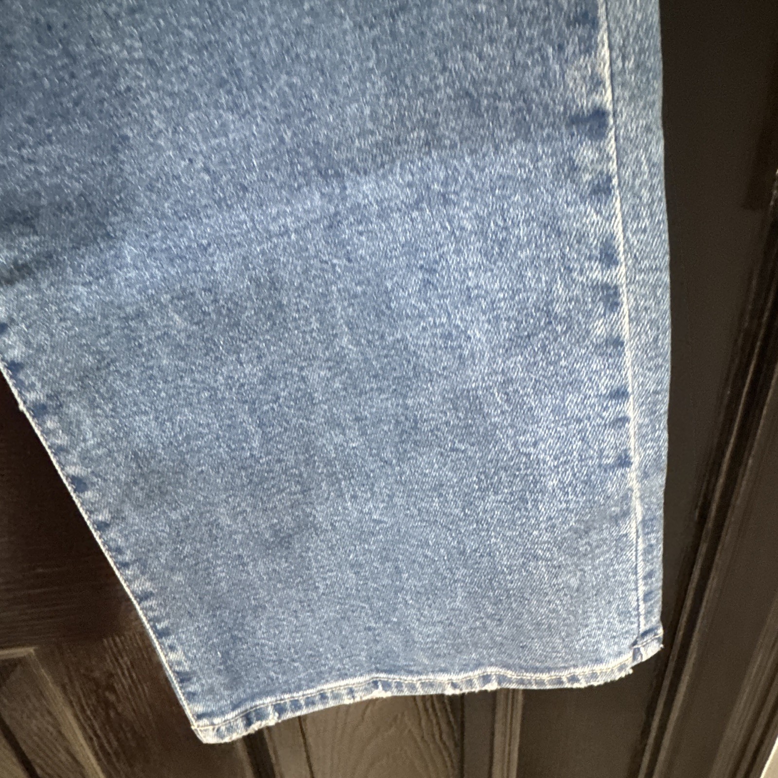 Just Black Denim Women’s Blue Medium Wash High Rise Wide-Leg Jeans 29