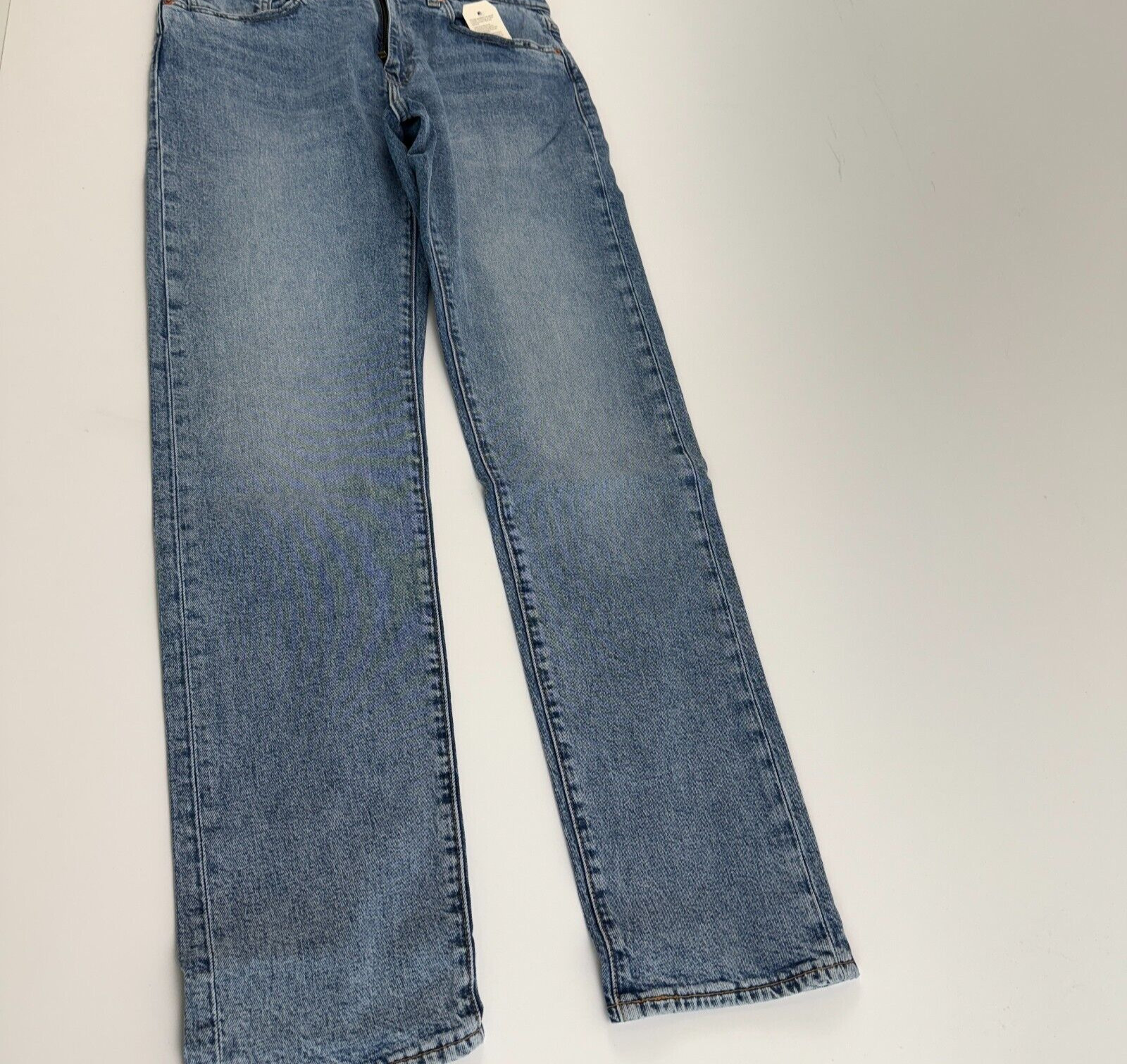 Levi’s Premium Men 502 Taper Fit Zip Fly Tapered Leg Stretch Jeans Blue NWT