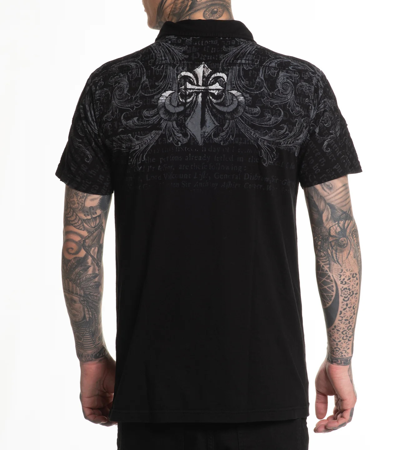 Affliction Men’s Polo Shirt Collapse