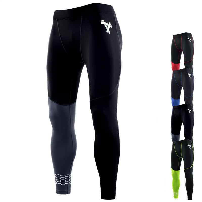 Big Size Men’s Compression Running Pants Sportswear Fitness Gym Trousers S-7XL
