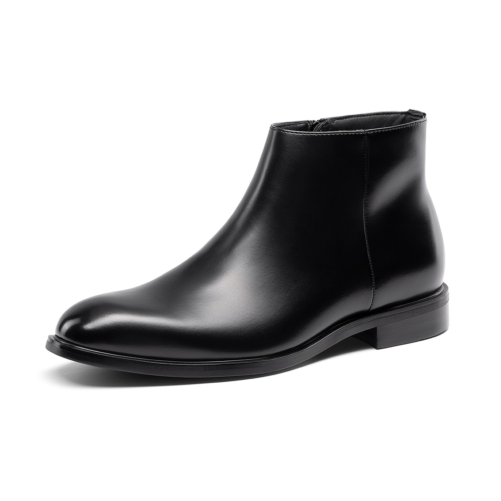 Men’s Chelsea Boots Zip Fashion and Comfort Ankle Dress Boot for Wedding Party