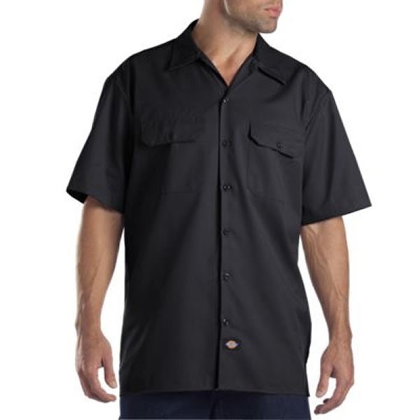Dickies Men’s Size S-2XL 3XL 4XL 5XL Short Sleeve Work Shirt Shop Mechanics 1574