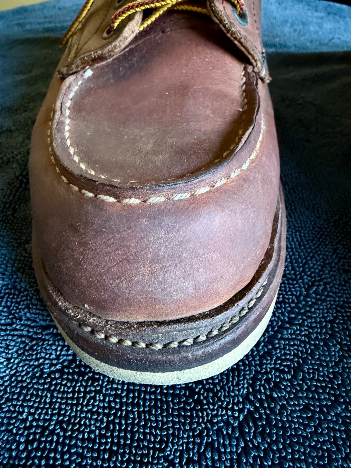 Red Wing Men’s 6-Inch Boot in Copper Rough & Tough Leather – US 9 (D)