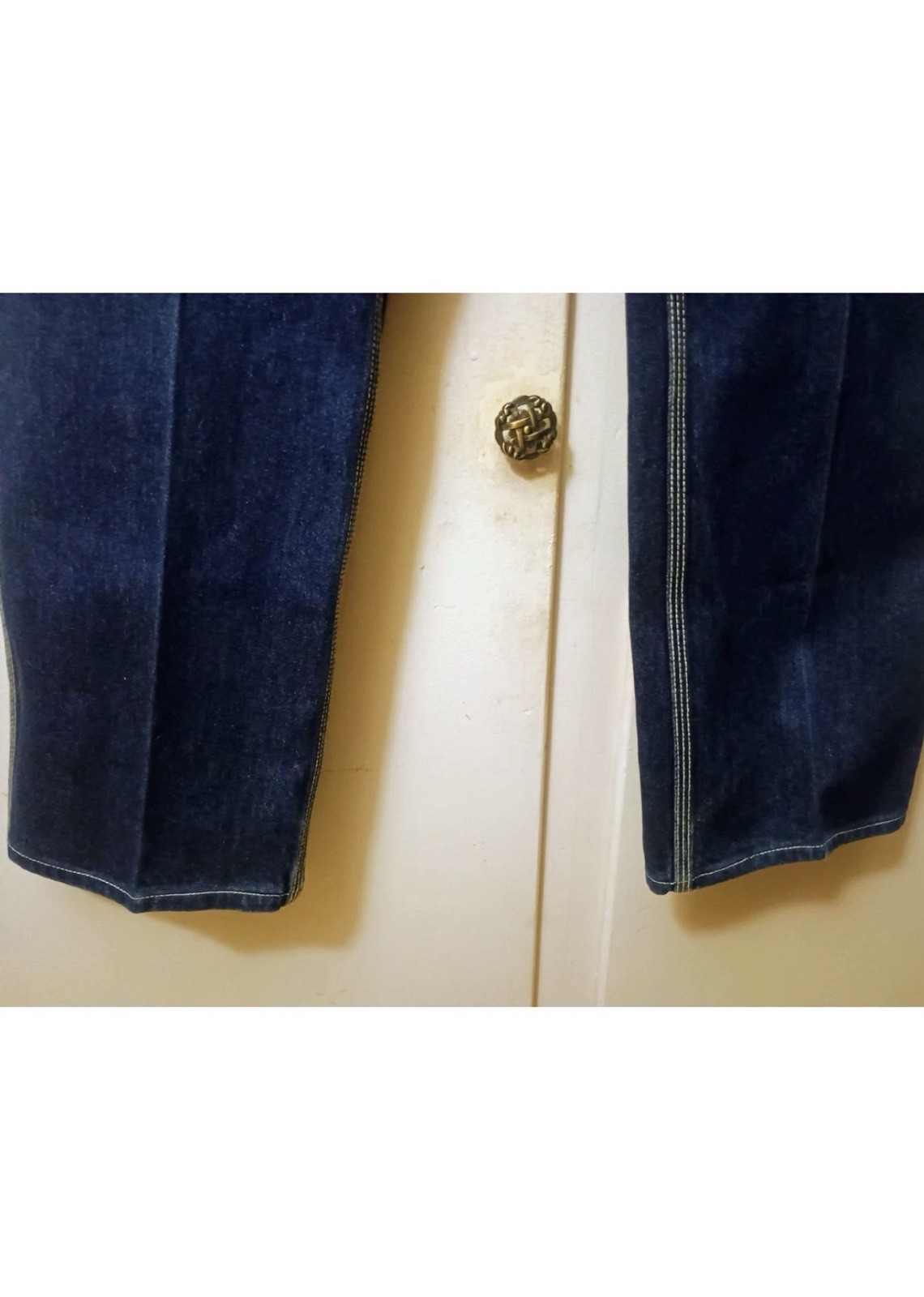 Vintage Sz32 (Actual W28 L29) SERGIO VALENTE RARE V POCKET High Waist Rise Jeans