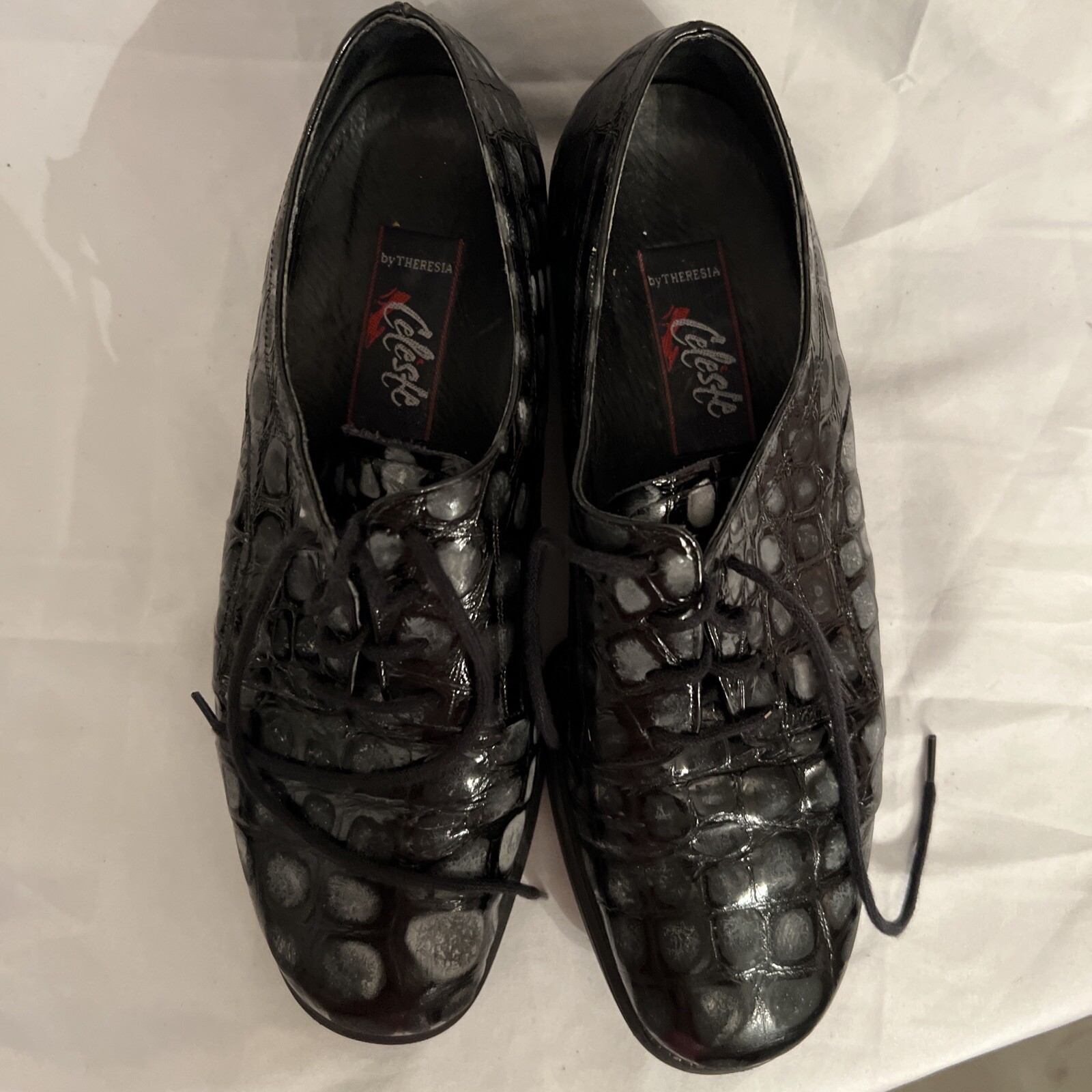 Celeste by Theresia Made In Germany Size Helga 6M Black Women Shoes