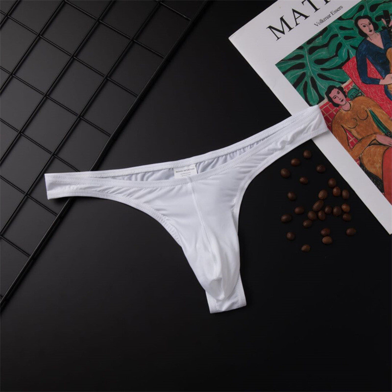 6pack Men G-String Thong Bulge Pouch Panties Micro Bikini T-back Underwear Brief