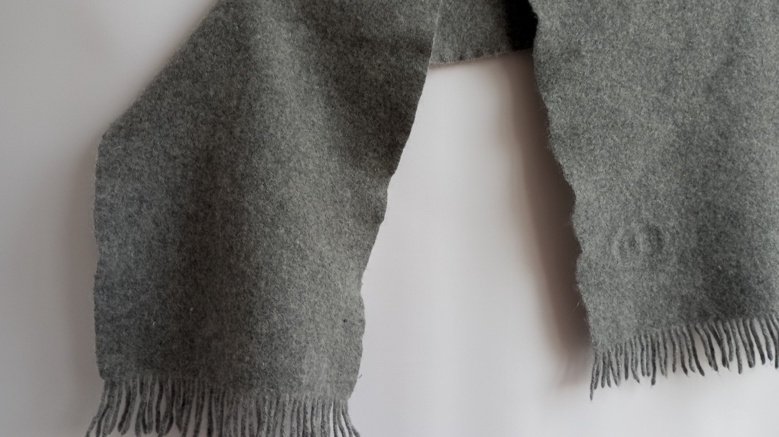 Snow Lotus soft, warm,cashmere grey scarf