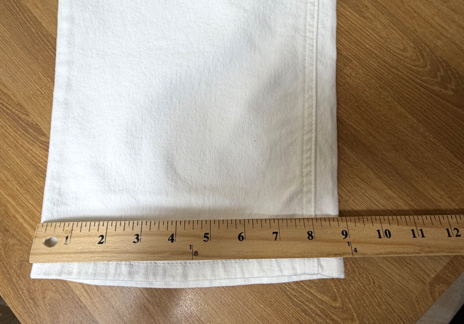 Levis Jeans Mens 48×30 White 541 Athletic Taper Stretch Denim Inseam 28 NWT