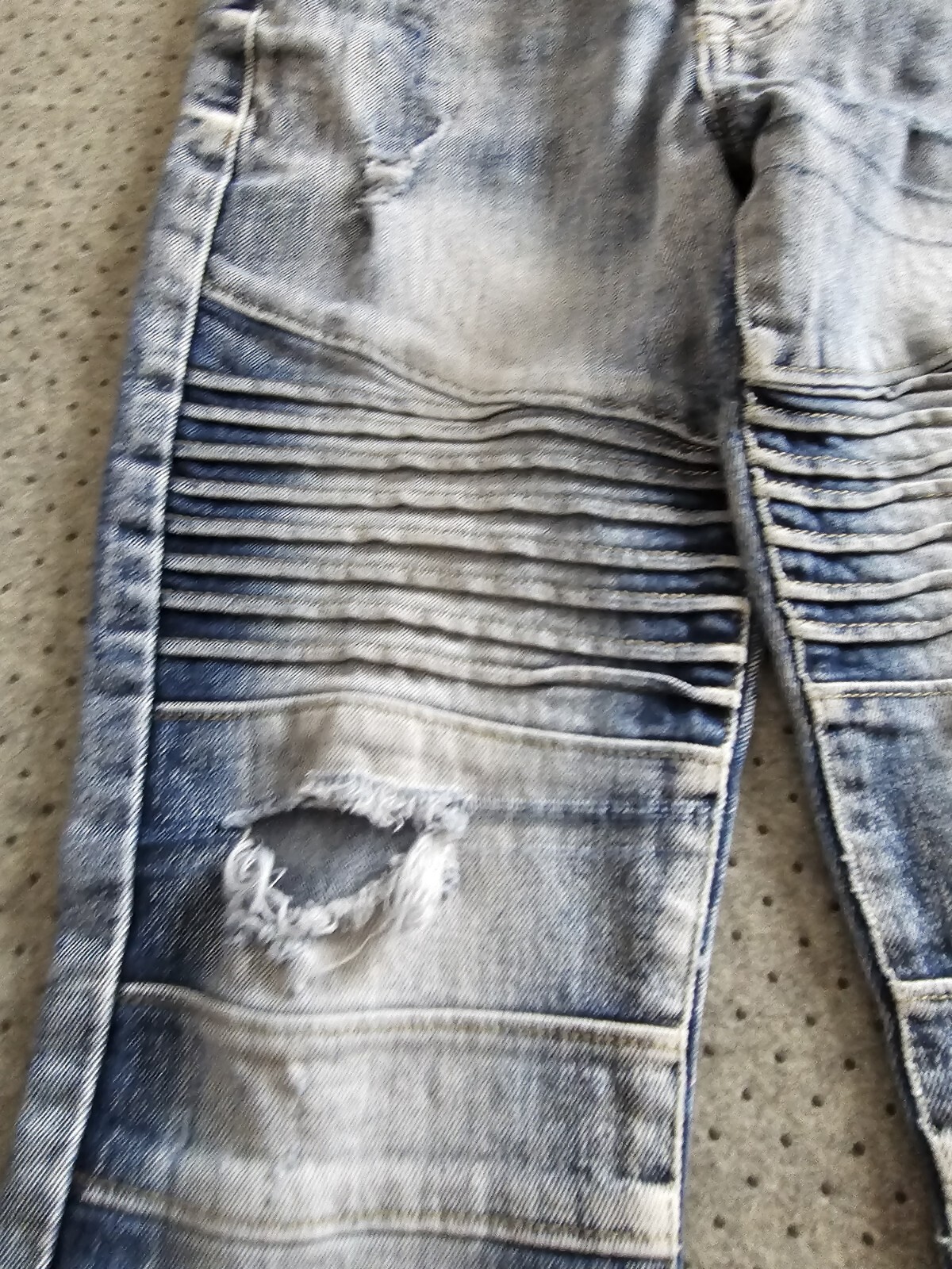 Southpole Y2K Hip Hop Jeans Size 12 Blue Stretch Moto Returns Accepted