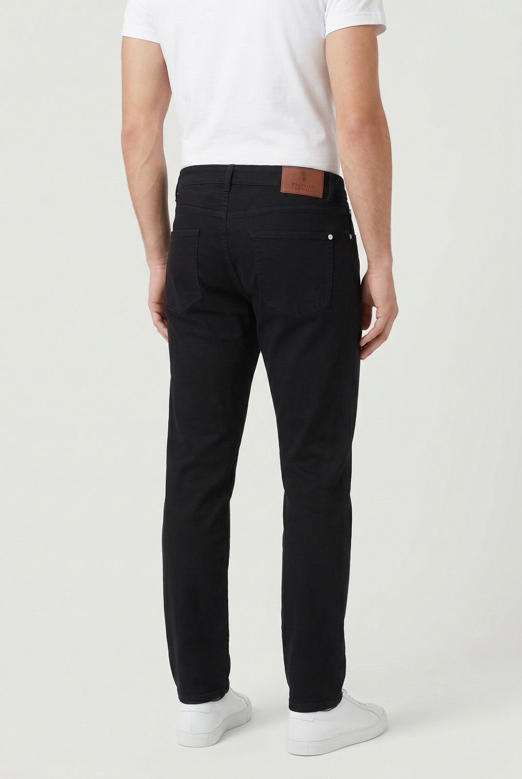 BRUNELLO CUCINELLI MEN’S LEISURE FIT 5 POCKET DENIM JEAN PANTS NWT MSRP $1045