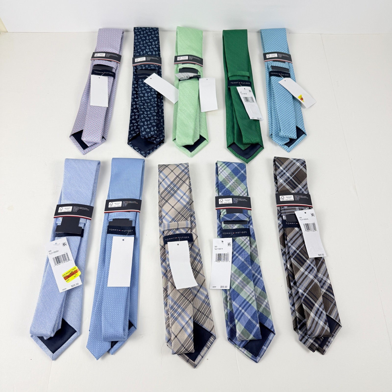 Tommy Hilfiger Mens Premium Ties Assorted Business Wedding Formal New Fast Ship