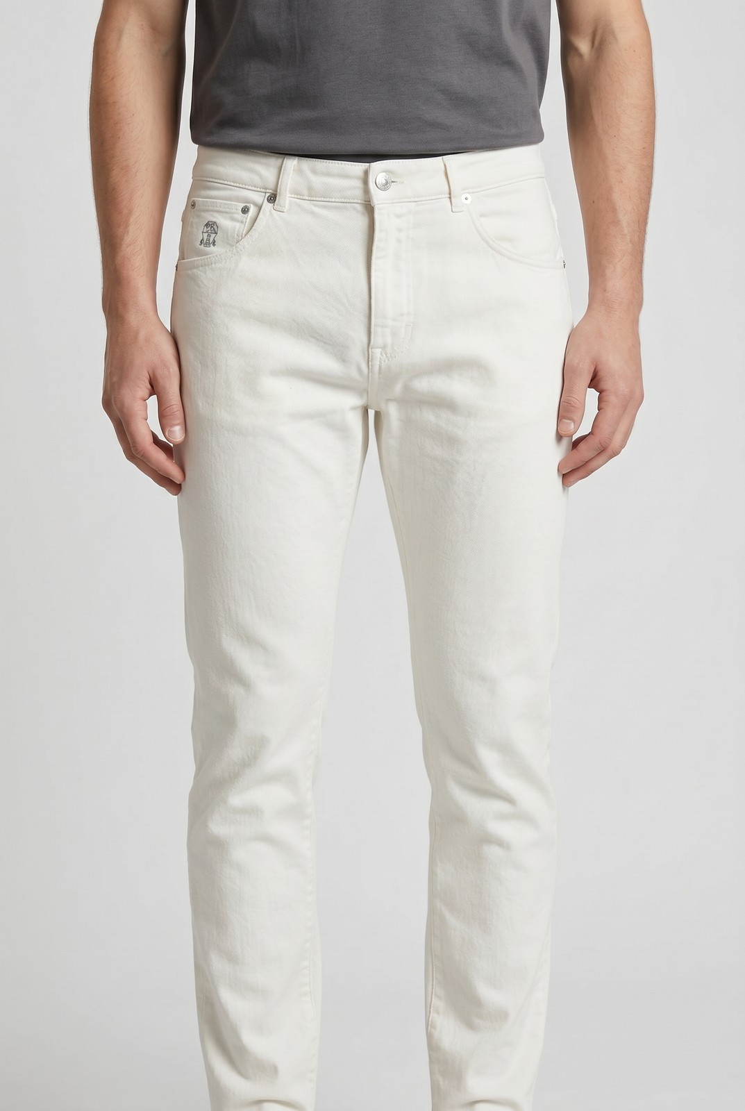 BRUNELLO CUCINELLI MEN’S 100% COTTON 5 POCKET DENIM JEAN PANTS NWT MSRP $765