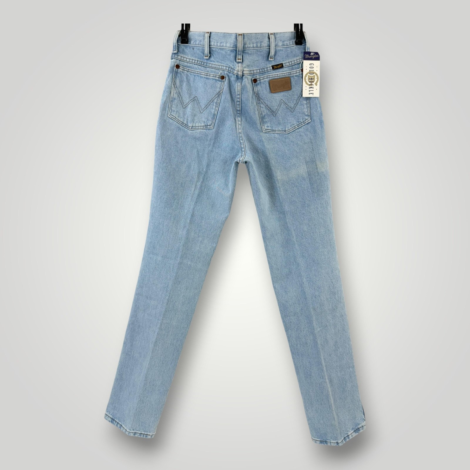 NEW Wrangler 936GBH Cowboy Cut Slim Fit Jeans Mens 31×36 (fits 30×36) Light Wash