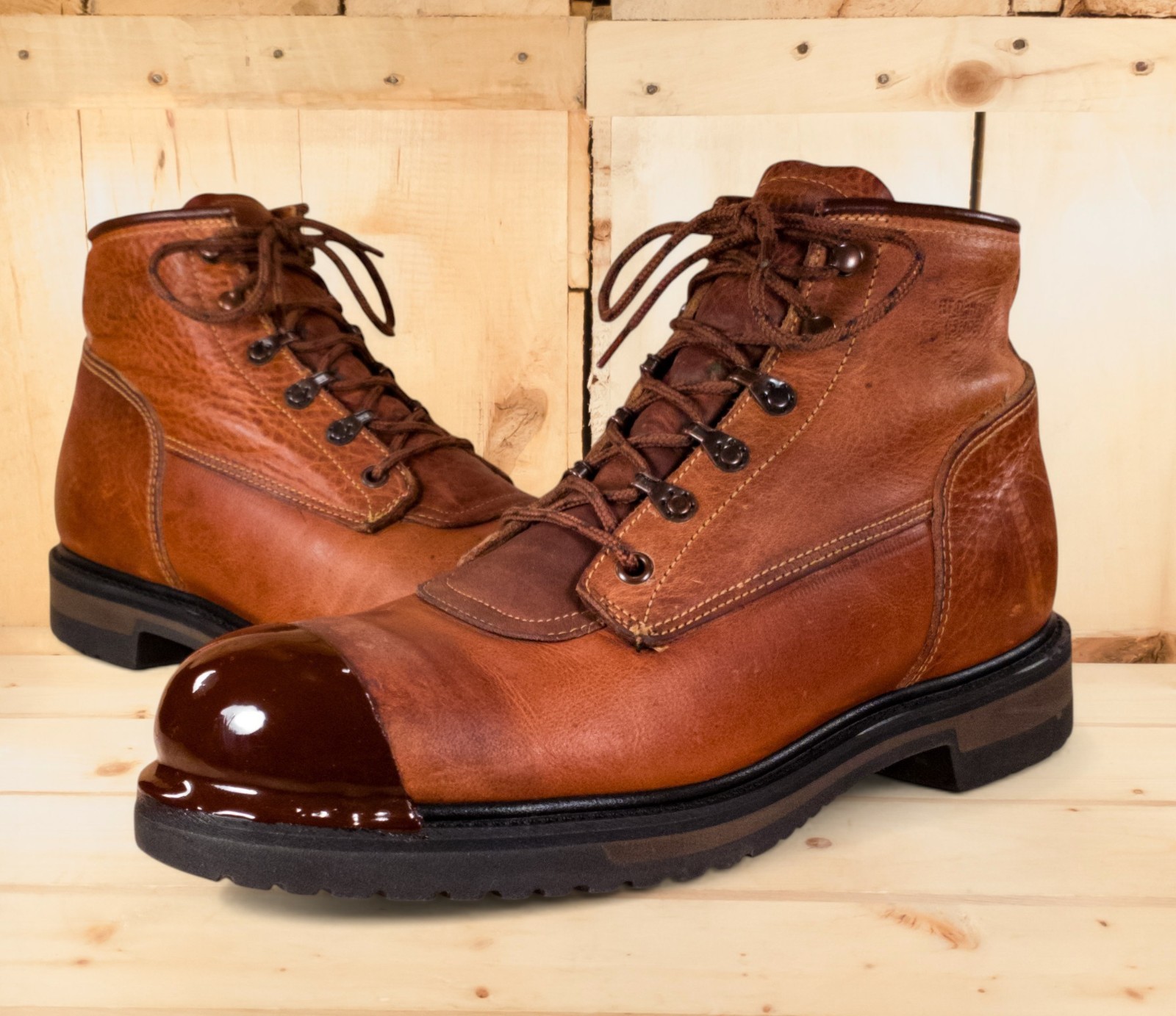 Red Wing 2222 ComfortForce Boots Size 11.5D with Tuff Toe (Steel Toe) (USA)