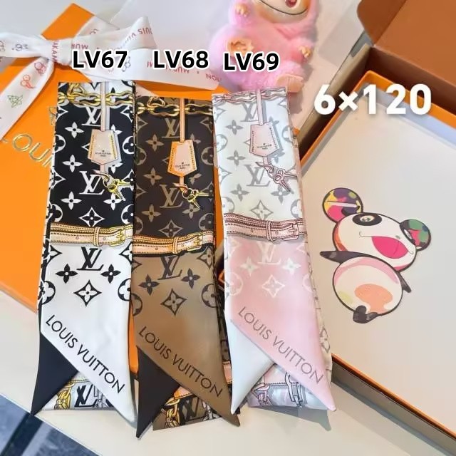 Scarf Ribbon Bag Handle Wrap Silk-Like Twill Satin Neck Hair Accessories