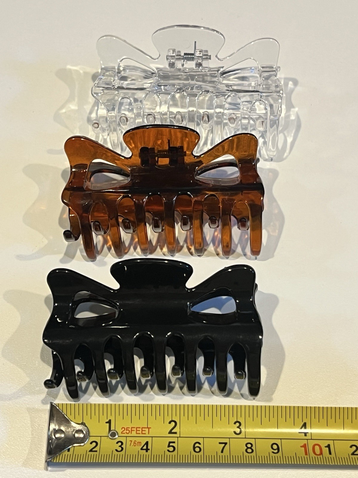 Hair CLips Assortment of 19 Claw Hair Clips, #781