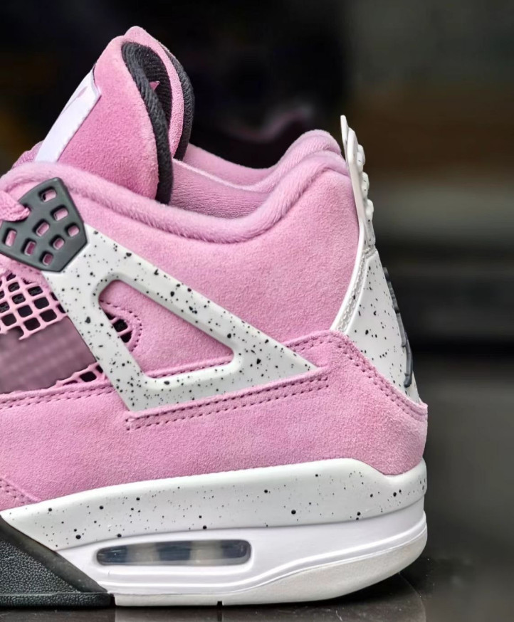 Jordan 4 “Orchid” Retro Basketball sneakers pink Shoes for Unisex Size