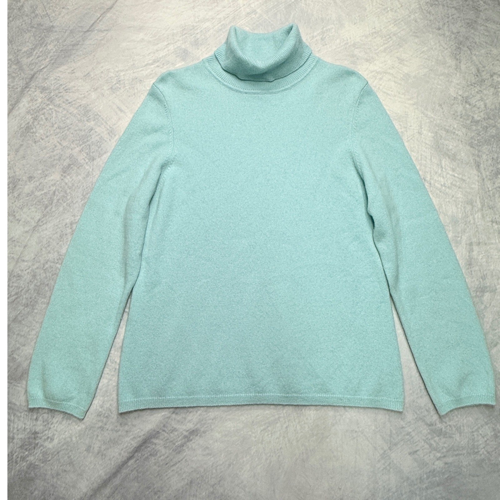 Charter Club Womens sz XL Cashmere Turtleneck Sweater quiet luxury minimalist