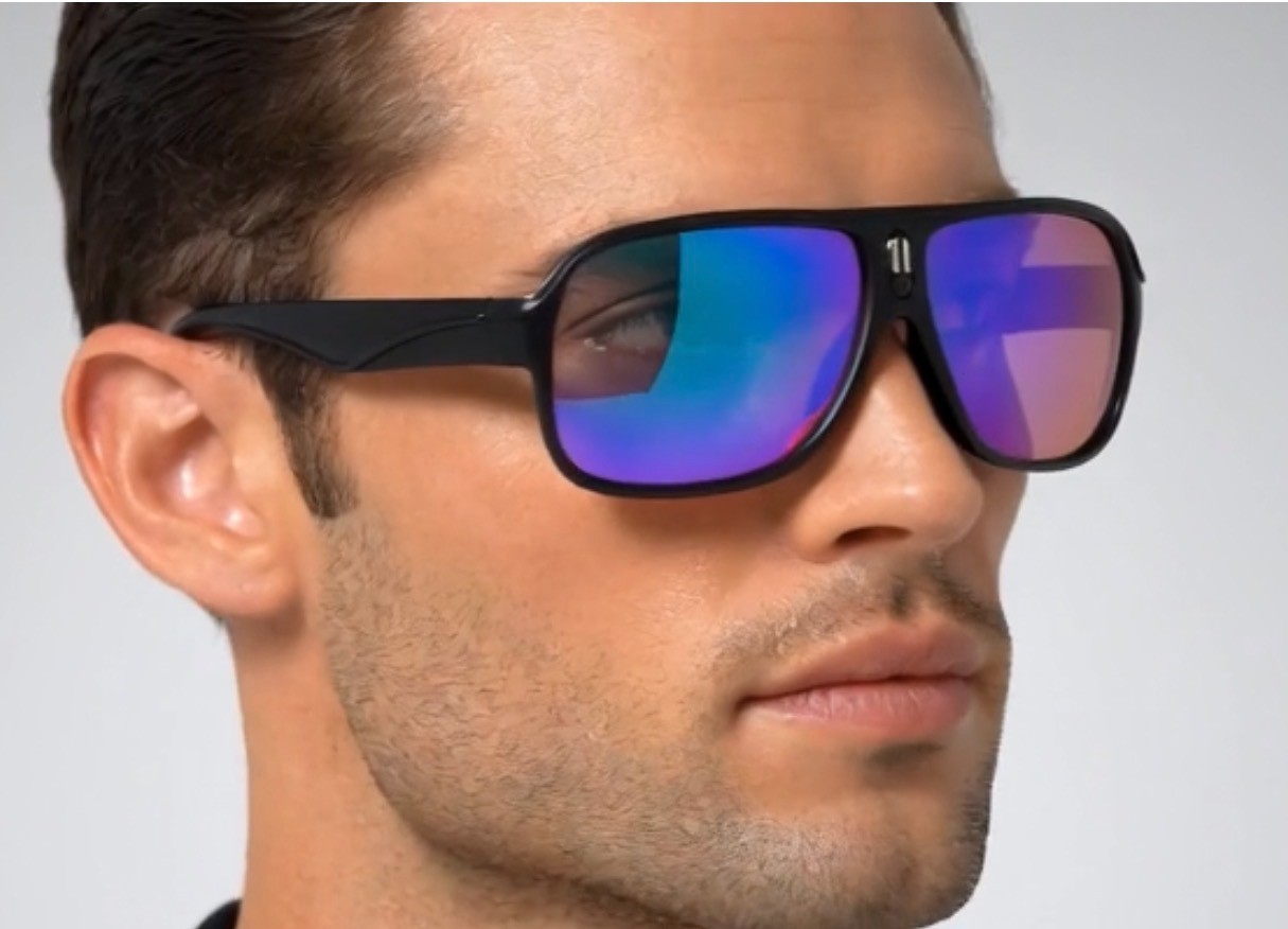Retro 80s Fashion UV400 Protect Vintage Black/Demi Pilot Men Women Sunglasses