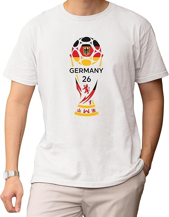 Germany World Cup 2026 Fan Shirt German Football Supporter Graphic Tee Unisex