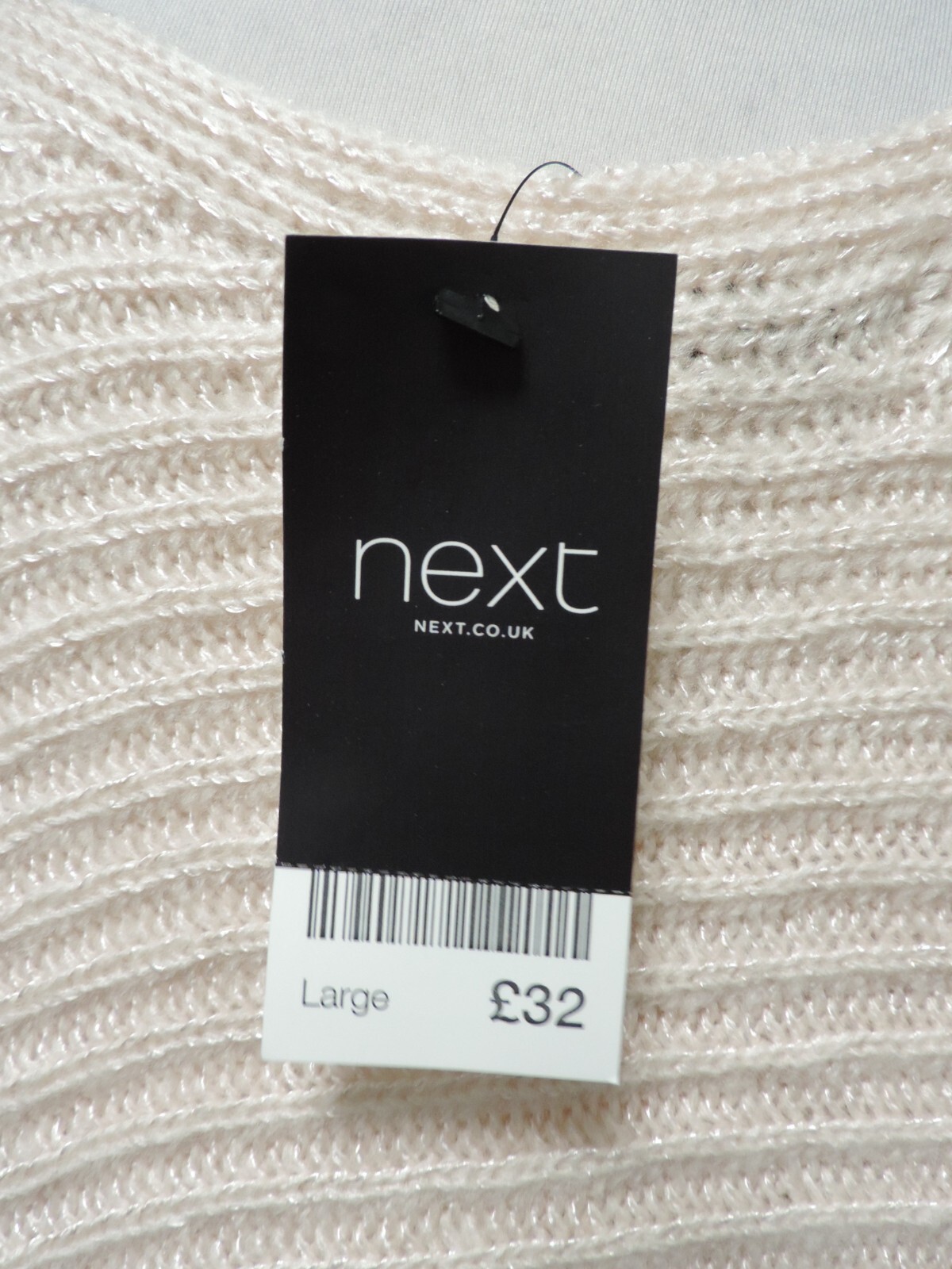 Next Chunky Knit Asymmetric Hem Jumper Large RRP £32 LN121 MM 11