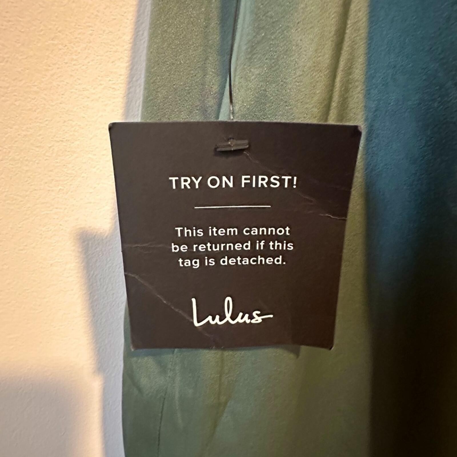 NWT Lulus Green Dress Like What you See Sage Satin Size M New