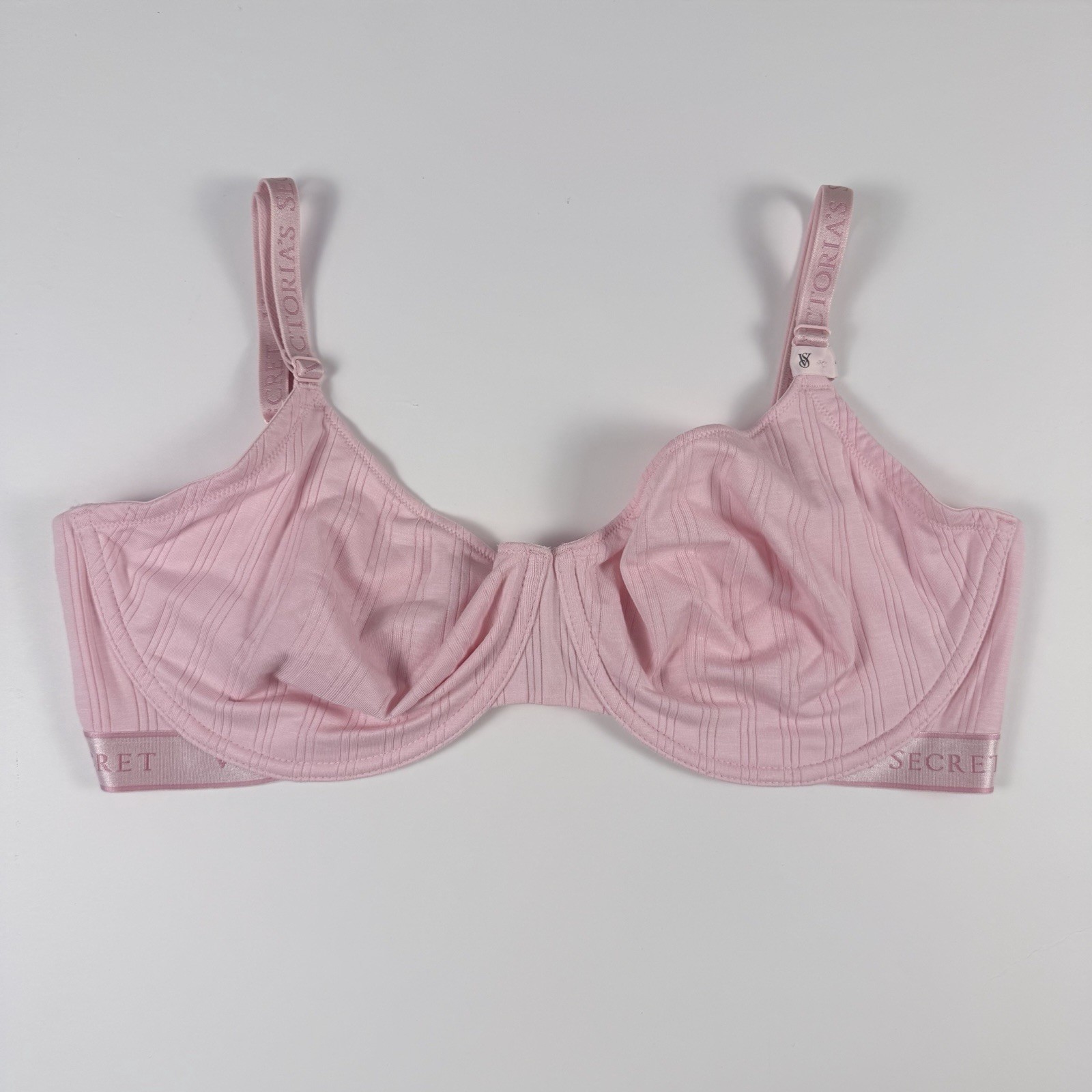 Victoria Secret The T-shirt Ultra-Fine Modal Unlined Scoop Pink Bra 40D NWT