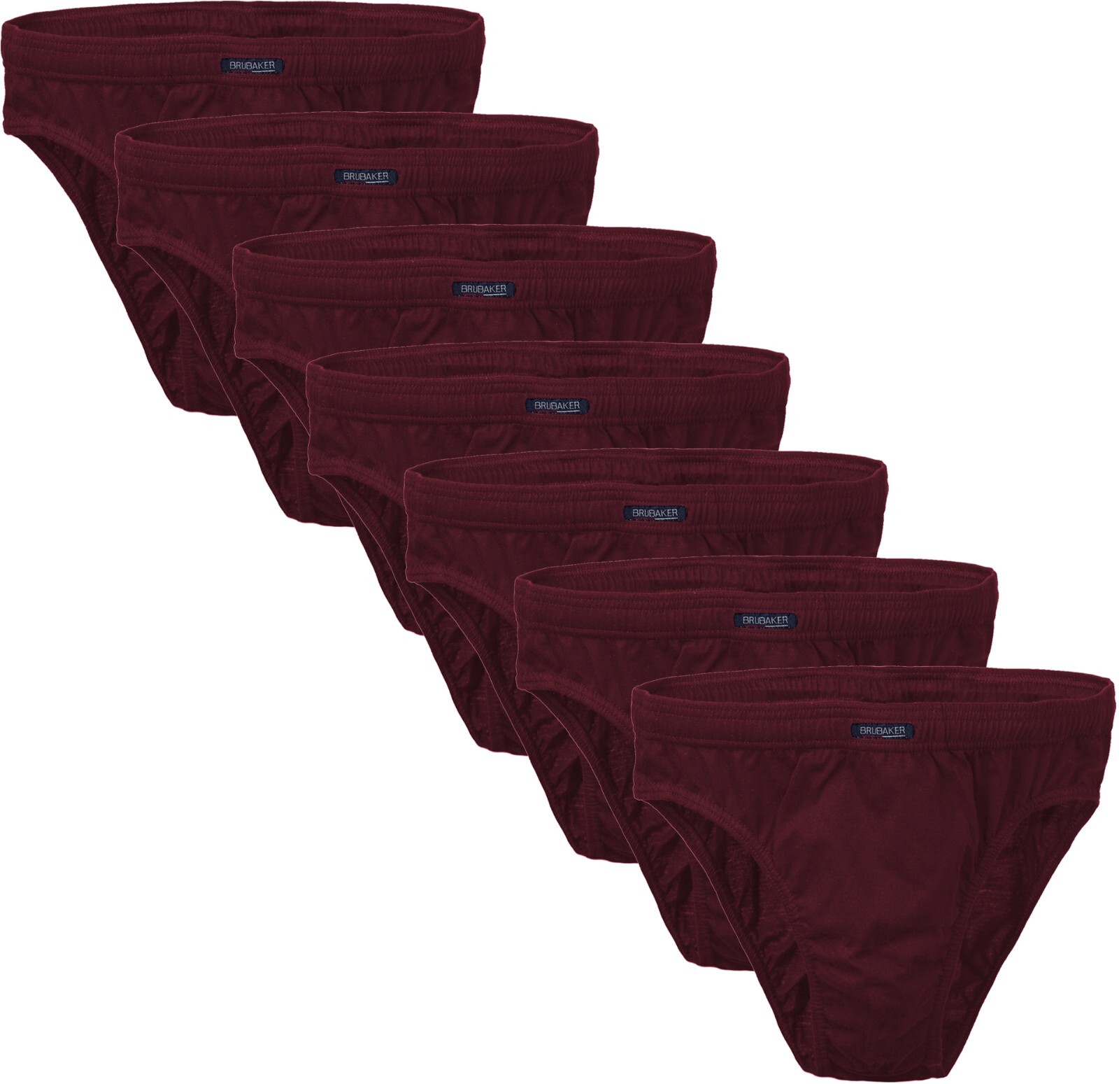 BRUBAKER Men’s Basic Sport Brief 7-Pack